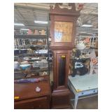 Ithaca Case Clock with Brass Dial