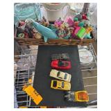 Toy Cars and Assorted Figurines