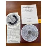 Cessna Flight Computer Set with Manual