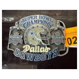 Siskiyou Cowboys Super Bowl Belt Buckle
