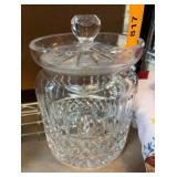 Waterford Crystal Biscuit Jar