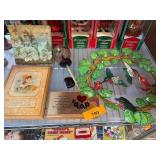 Decorative Lot with Wall Art and Hummingbird Wreat