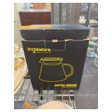 Ingeware Glass Coffee Server in Box