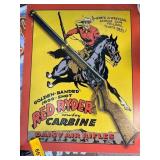 Red Ryder Daisy Air Rifle With Advertising Sign