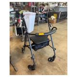 Guardian Rollator With Padded Seat and Storage