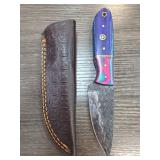 Handcrafted Knife with Decorative Sheath