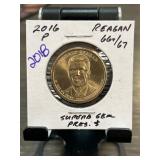 2016 P Ronald Reagan Presidential $1 Coin