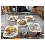 5 Royal Adderley Bone China Plates