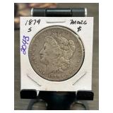 1879-S Morgan Silver Dollar Coin