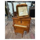 Seth Thomas Travel Clock and Music Box