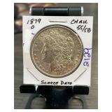 1879-O Morgan Silver Dollar CH AU 55/58