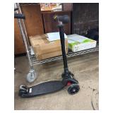 Black 3-Wheel Childrenï¿½s Kick Scooter