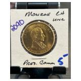 James Monroe Commemorative Coin