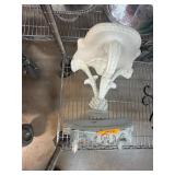 White Wall-Mounted Decorative Sconce