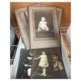 Vintage Studio Portraits Photographs