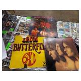 Vinyl Records Including Iron Butterfly