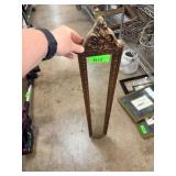 Ornate Rectangular Framed Wall Mirror