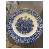 Wedgwood Belgrave Blue and White Plate