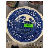 Cowlands Staffordshire Blue and White Plate
