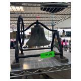 Cast Iron Bell With Mounting Frame