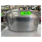 Wagner Ware Magnalite Oval Roaster with Tray