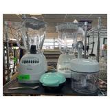Kitchen Appliances Including Blenders