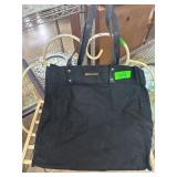 Ralph Lauren Black Tote Bag With Logo Accent