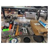 Tools, Klein Moisture Meter, and Hardware Lot