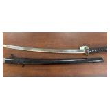 Katana-Style Sword with Scabbard