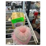 Heart-Shaped Ceramic Trinket Box With Lace