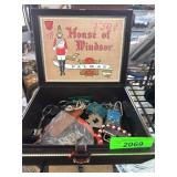House of Windsor Box With Assorted Keychains