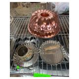 Molds and Strainer Made in France