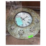 Buchanan Clock Co. Wall Clock with Decorative Fram