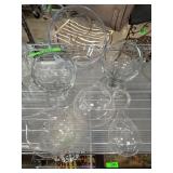 Clear Glass Tableware Items