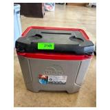 Igloo Cooler with Red and Black Accents