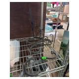 Two Decorative Wrought Iron Brackets