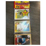 1987 Topps Baseball Card Packs with Players Shown