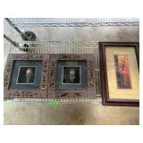 Framed Tribal Art and Figurative Artwork