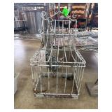 White Metal Decorative Birdcage