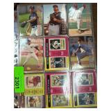 Baseball Trading Cards in Sleeves