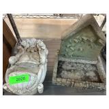 Two Outdoor Decorative Planters