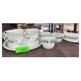 Corelle by Corning Dishware Set with Floral Design