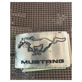 Ford Mustang Belt Buckle With Logo