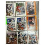Baseball Cards in Sleeves