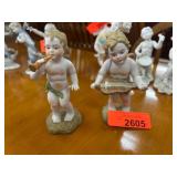 Two Ardalt Japan Porcelain Cherubs