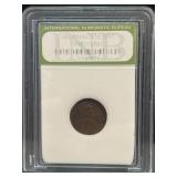San Francisco Mint Wheat Cent in Sealed Holder