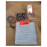 Decorative Items w Tray & Containers Z Gallerie