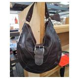 Michael Kors Brown Leather Shoulder Bag