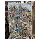 1996 Pinnacle Select Football Uncut Sheet