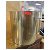 Cylindrical Brass Decorative Item